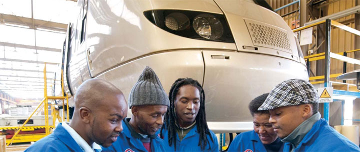 UCW assembled 81 Gautrain vehicles